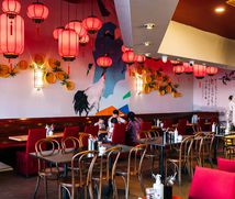 The inside of the Chilli House restaurant in Hamilton.
