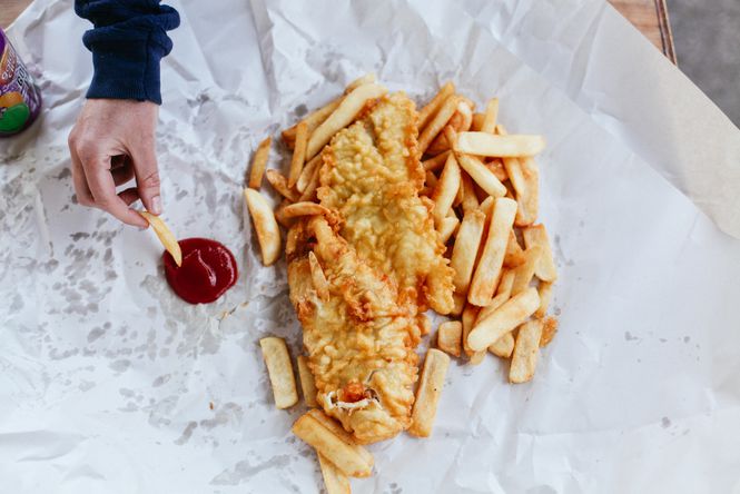 Fish and chips..