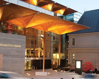 The exterior of Auckland Art Gallery.